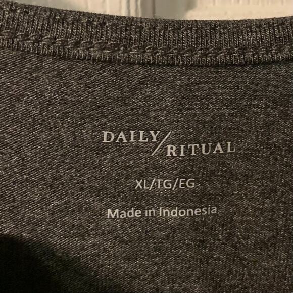 Daily Ritual Anthropologie Women's Viscose Jersey Dress Size XL NEW Loungewear - Picture 5 of 9